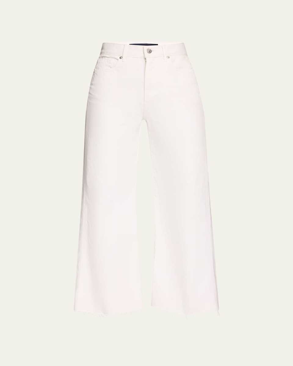 Taylor Crop High-Rise Wide Jeans